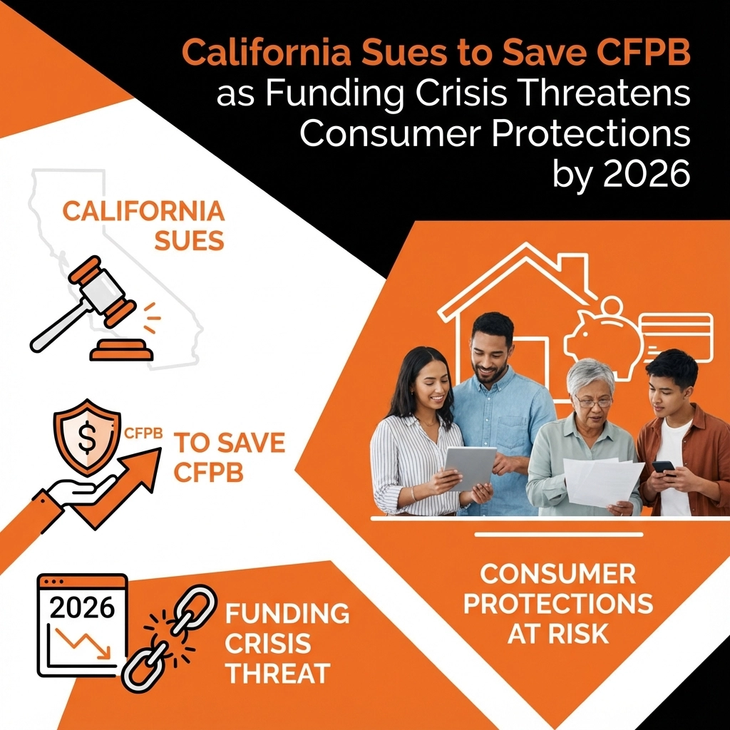 California Sues to Save CFPB as Funding Crisis Threatens Consumer ...